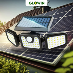 LED Solar Motion Sensor Light